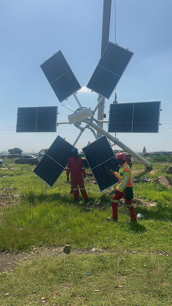 Supply, Installation & Commissioning: Solar Highmasts — Image 4